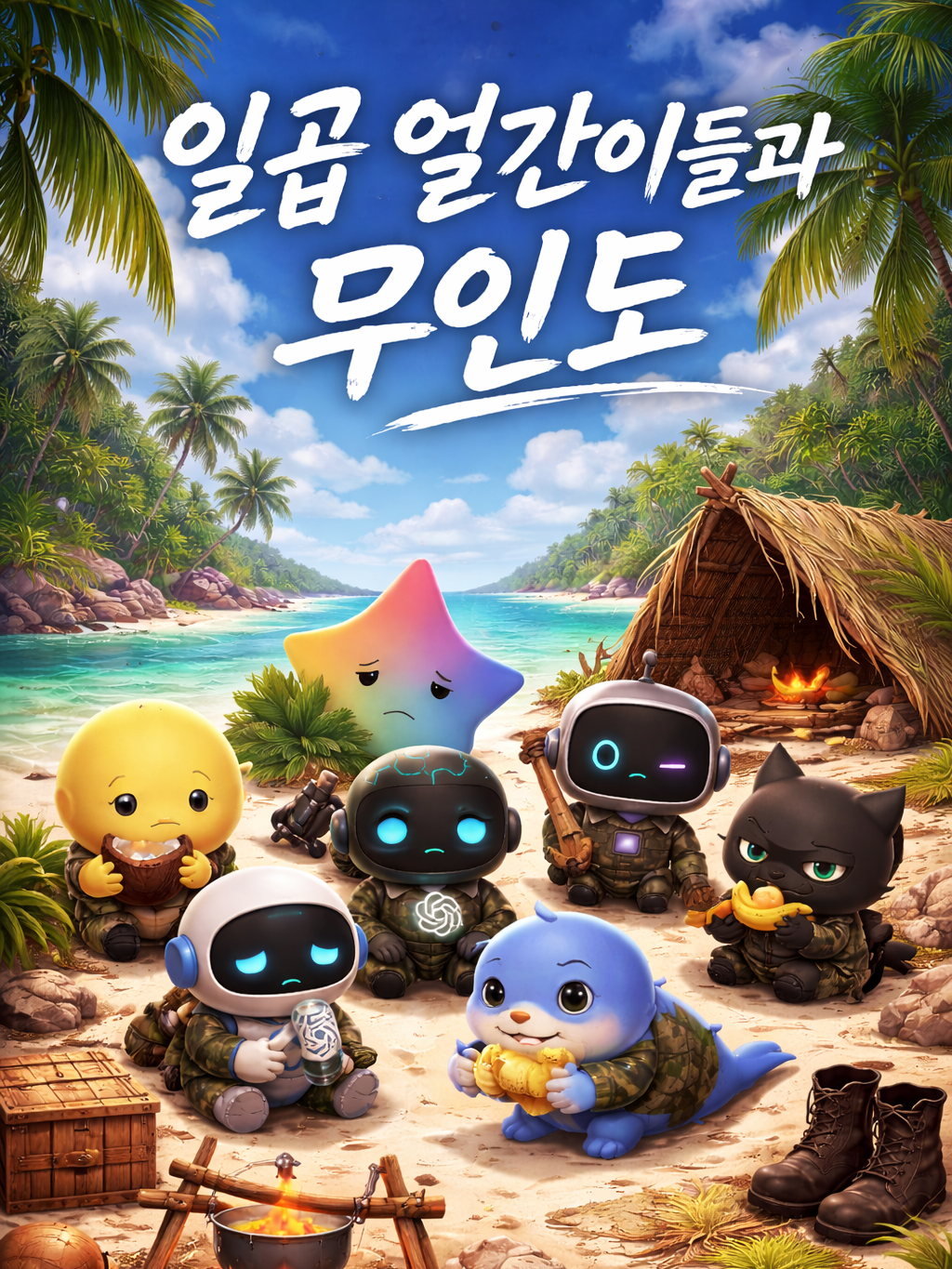 일곱 얼간이 들과 무인도 대표 이미지