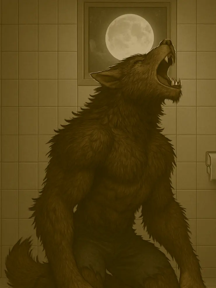 Shhhh..의 보름달이 뜬 밤 늑대인간 상사와 야근