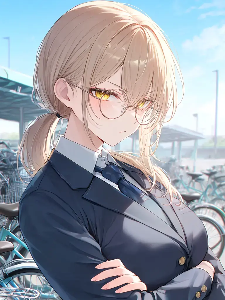 Tekitou4284의 ツンツン風紀委員と仲良くなった(…？)