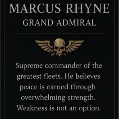 Profile image of Grand Admiral Marcus Rhyn