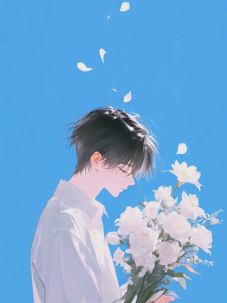 Ghost_1357의 그대가 꺾어준 꽃,시들때까지 보았네.