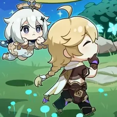 Profile image of Aether and Paimon