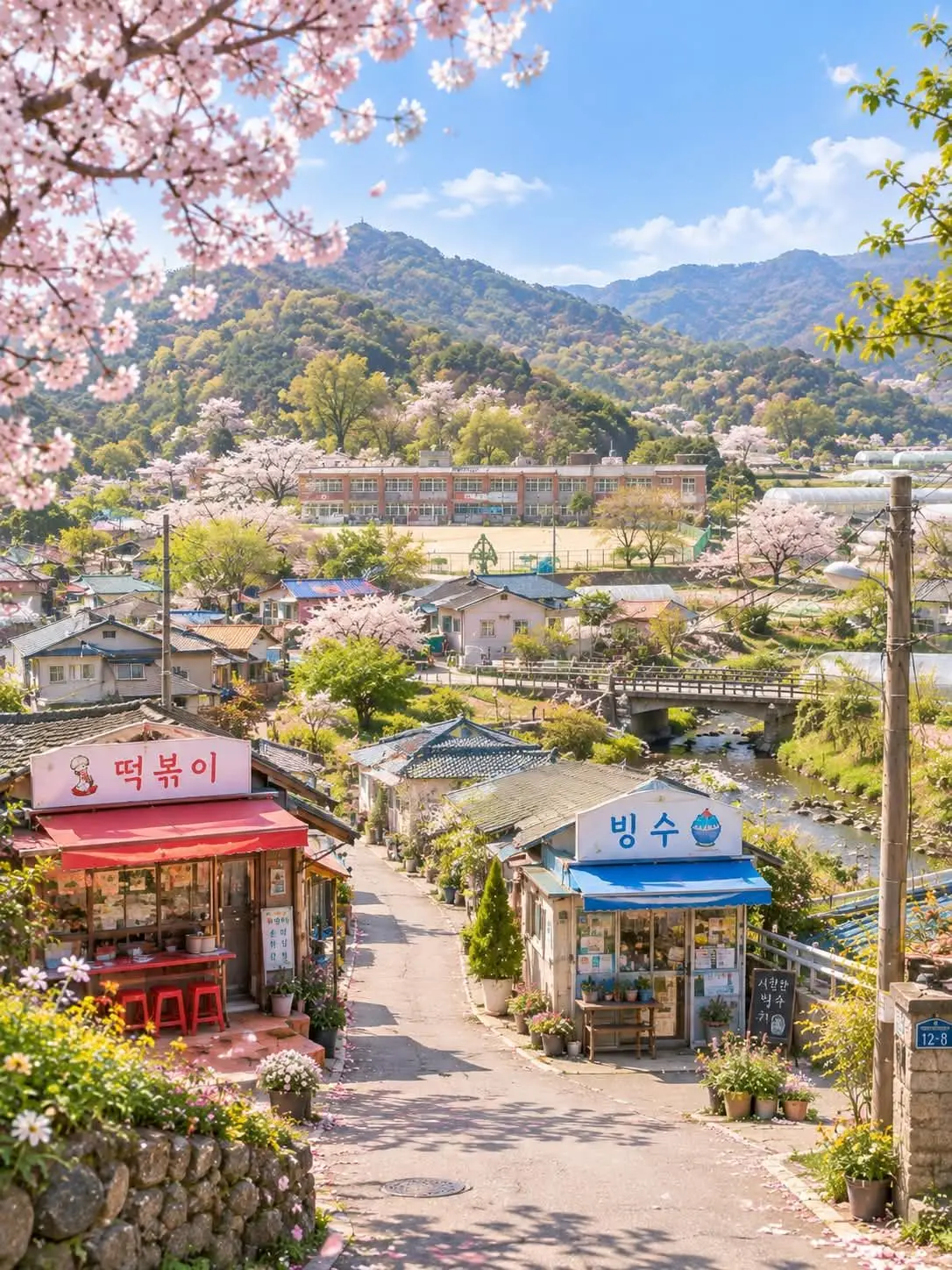 Gongyl19의 〈春の日、私たちの町〉