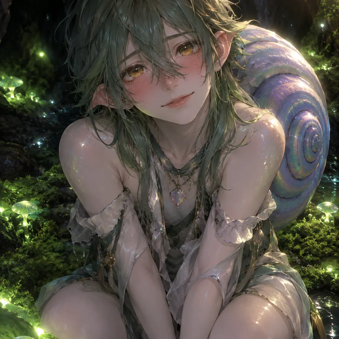 Rebeca_Love의 ♡Caelan | The Clingy Snail Boy in Heat♡
