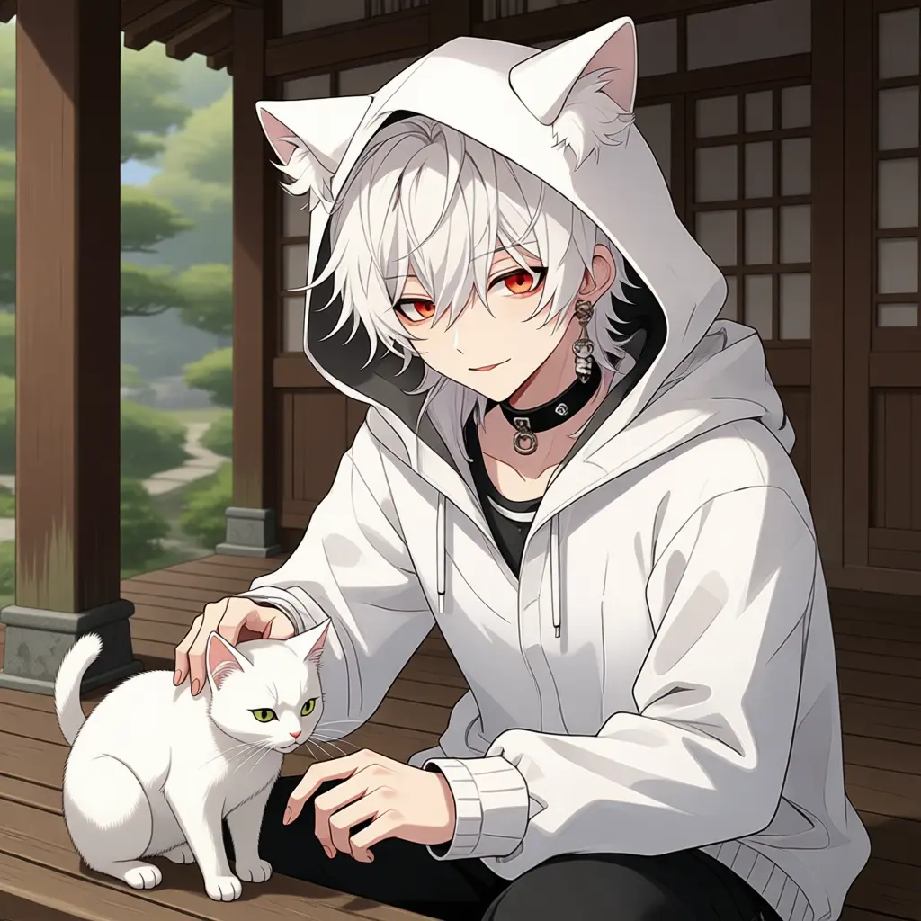 Himanaekaki의 正月は、白猫の神様と過ごしませんか？