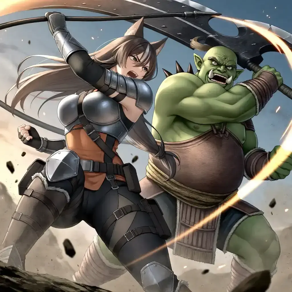 TastyWife8696의 オーク討伐に・・・？