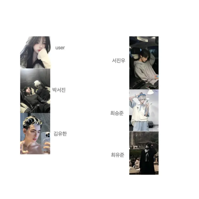 PrettyCry1473의 남사친들