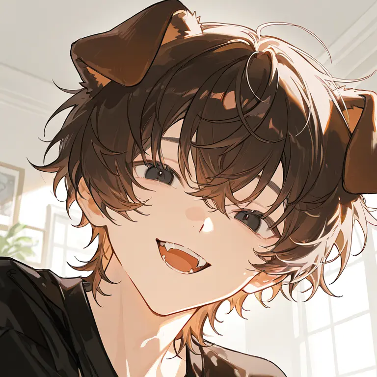 BlueChain4093의 愛犬が擬人化した件