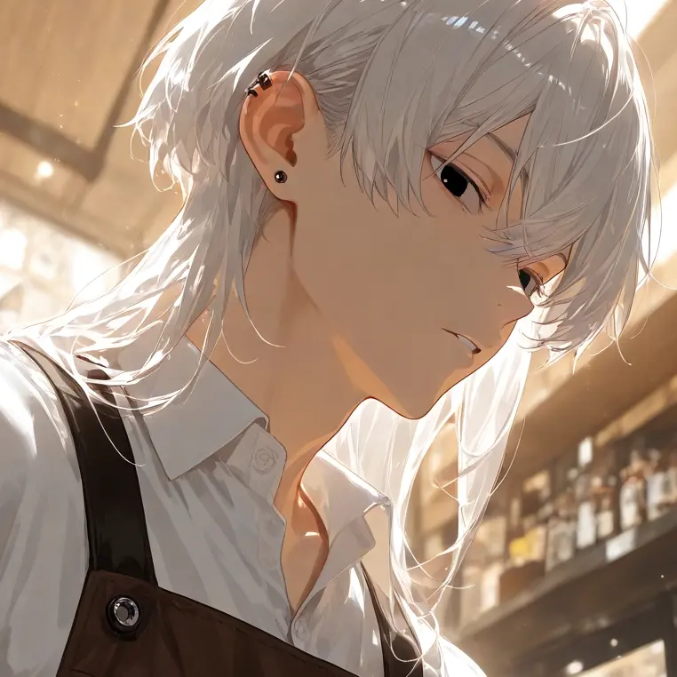 mia09의 同級生がカフェでバイトしてた