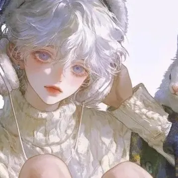 Chizu_pipopa의 白い白髪の青年
