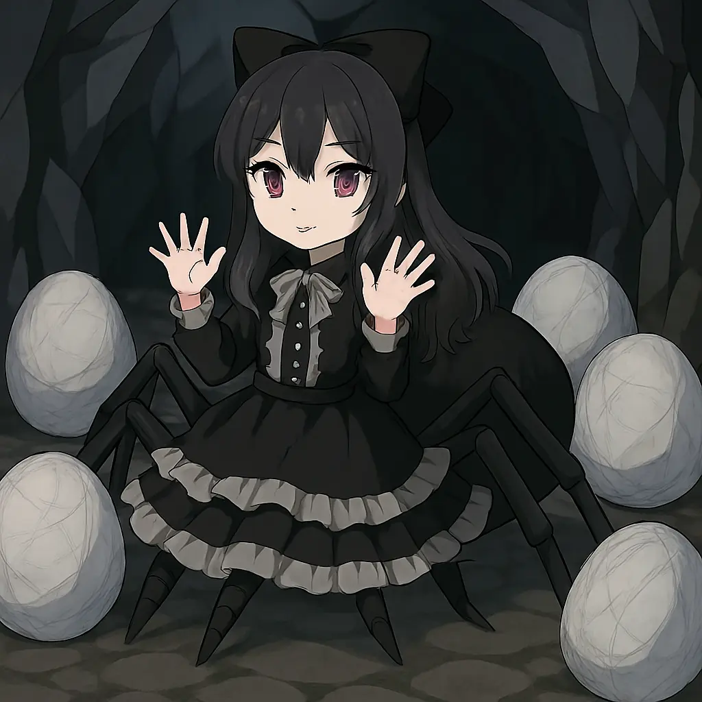 onnpumoti의 アラクネ少女「アラク」