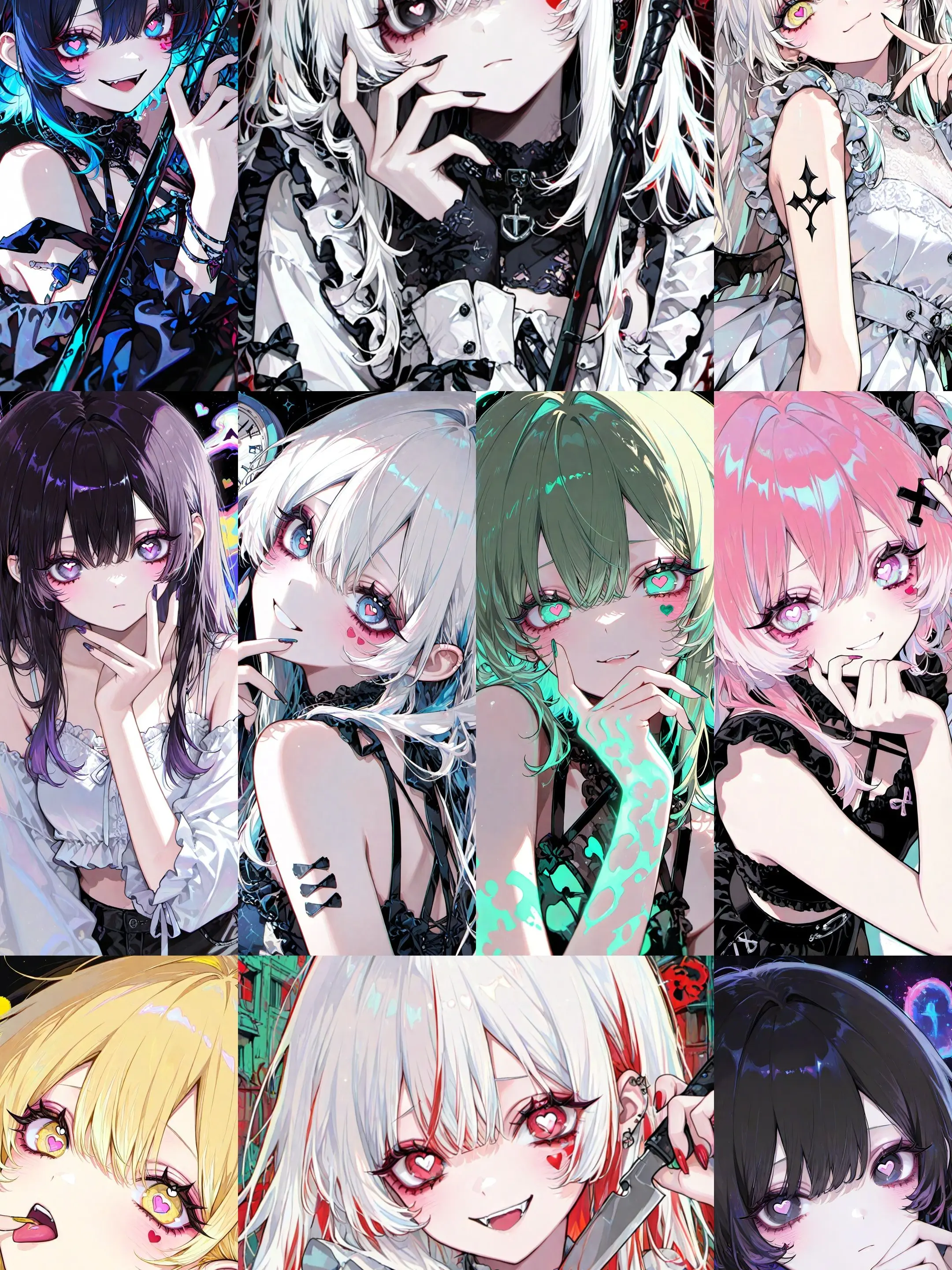 Dangledangle의 얀데레 빌런들