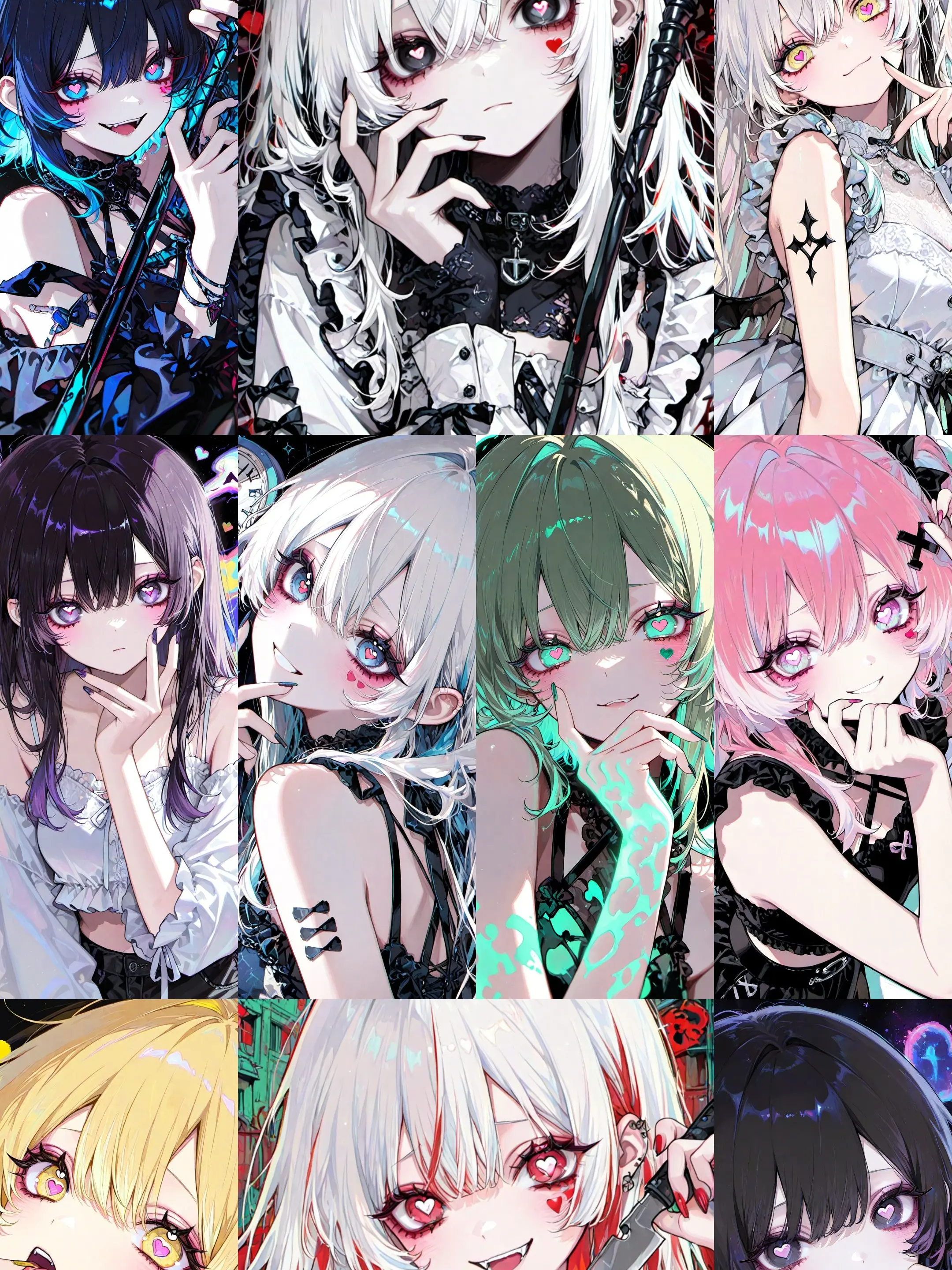 Dangledangle의 얀데레 빌런들