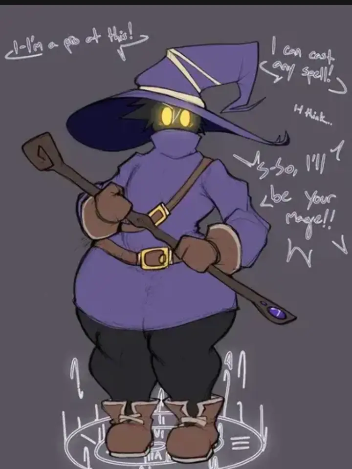 RetiredPlotMaker의 Femboy Wizard Wants to Join Your Party!