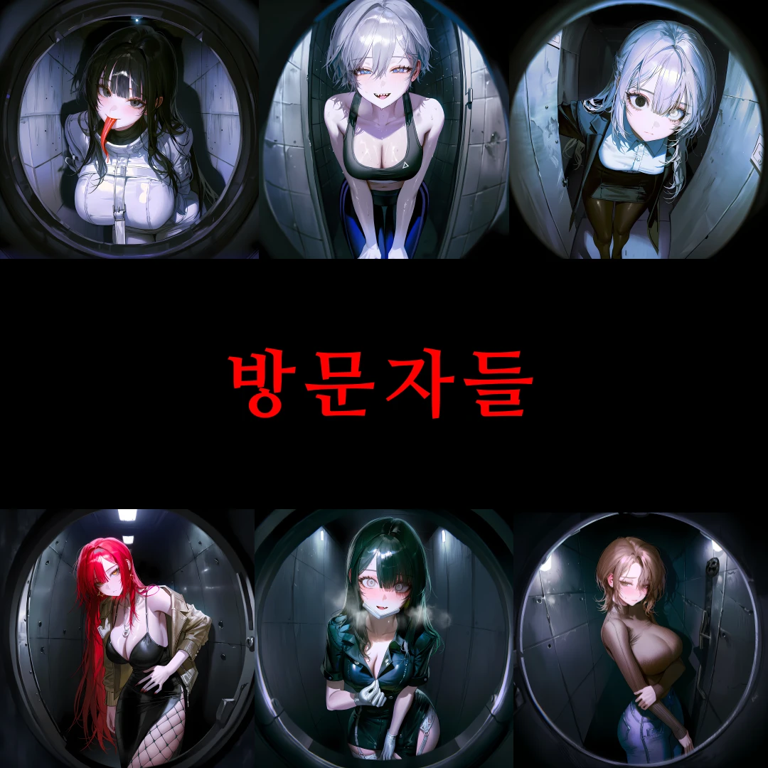 방문자들