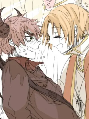 SleepyHerb5977의 天使と悪魔の取り合い