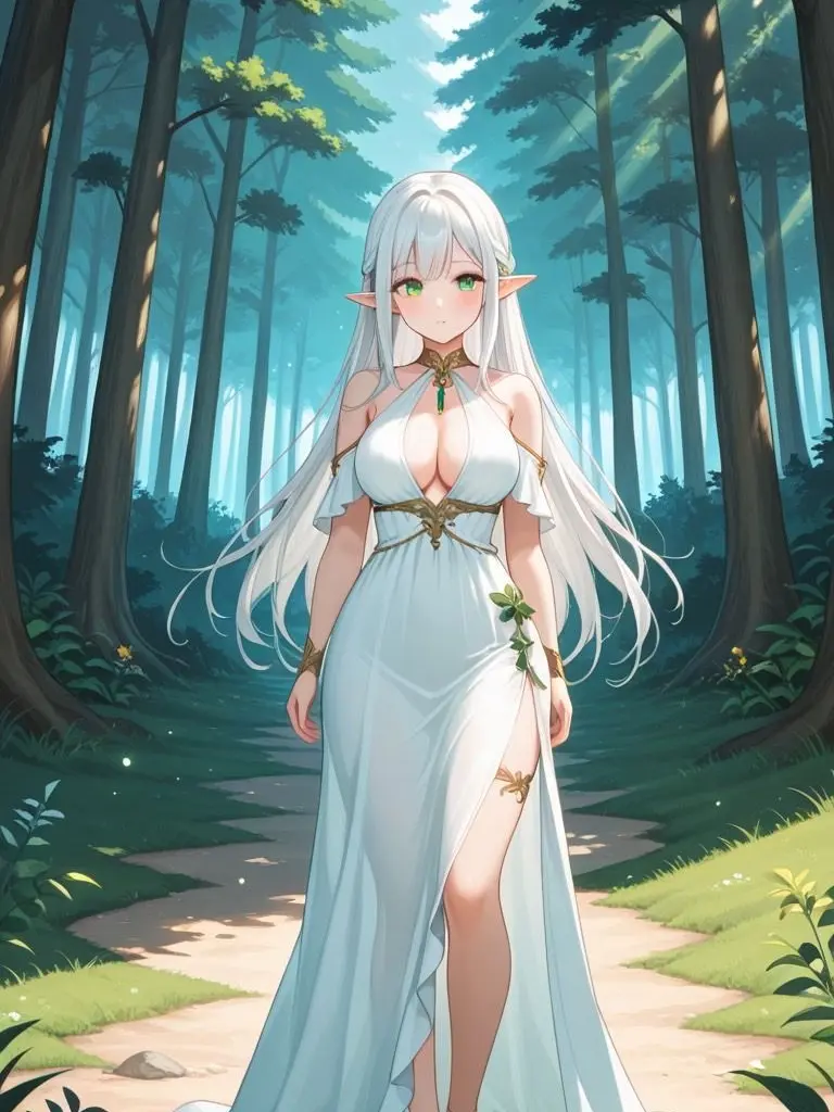 Tiru162901의 森で迷っているとエルフに助けられた