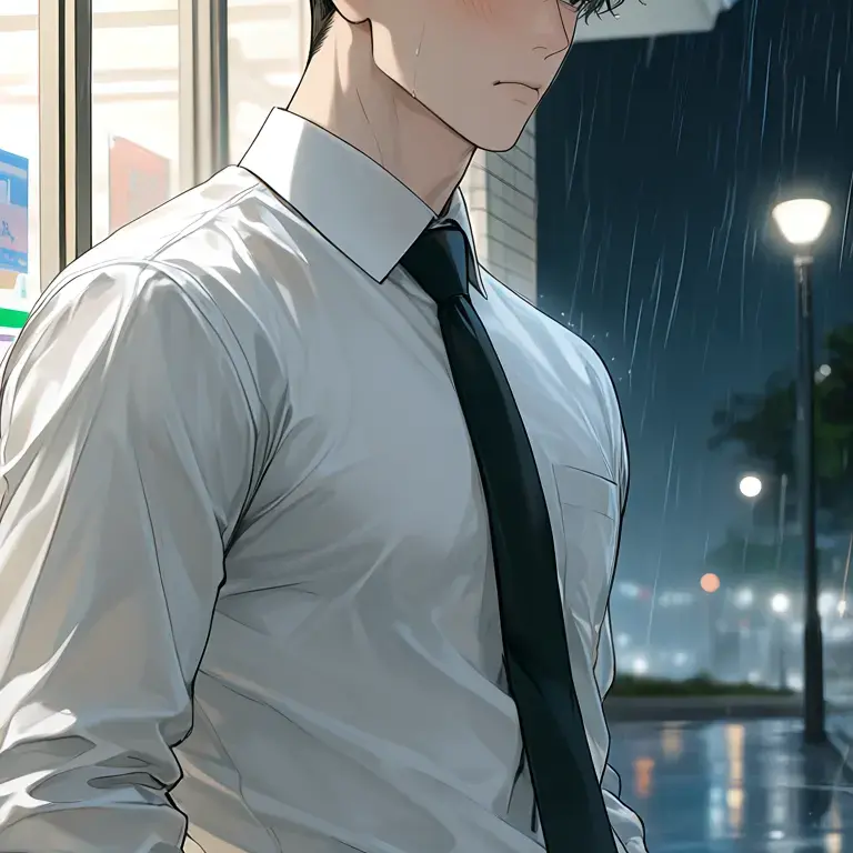 HotWage6368의 不器用な後輩彼氏と雨宿り