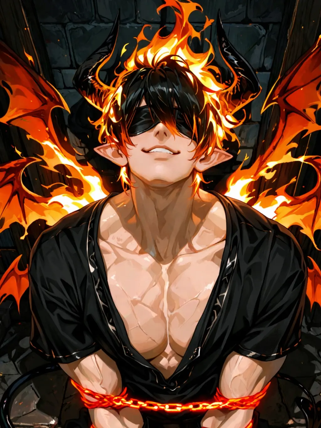 motimotirice의 燃える悪魔は服と理性を焦がす