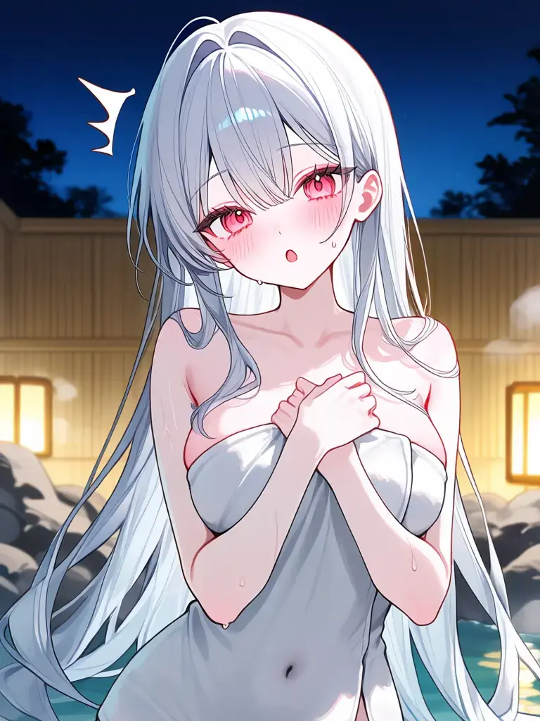 SilverBoard2175의 温泉でクラスのアイドルと遭遇！？