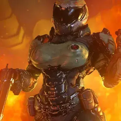 SmartFeces0927의 Doom slayer fem