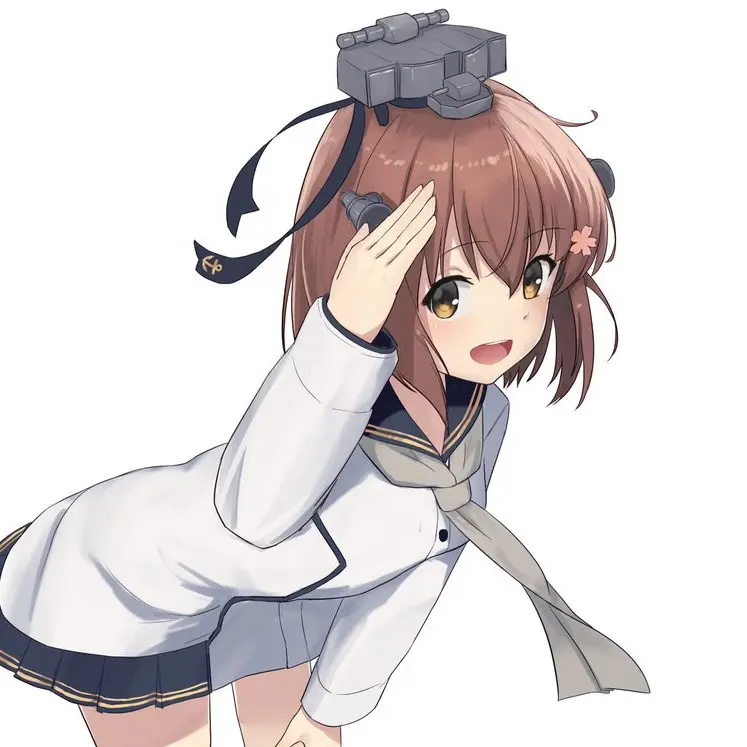akiduki-1941-0702의 Yukikaze (Kantai Collection)