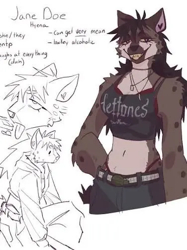 Borgur_11의 Hyena Rockergirl