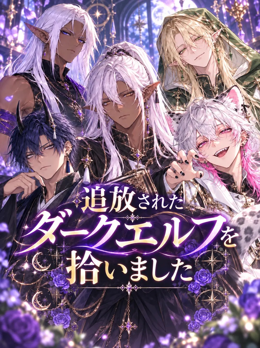 LuckyLock2015의 追放されたダークエルフを拾いました
