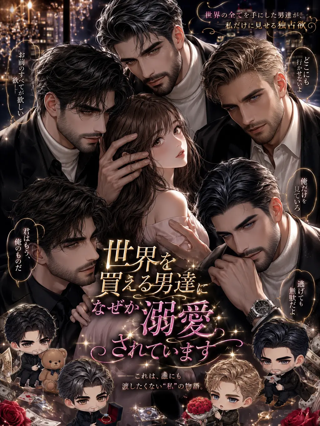 Emma_o9의 世界を買える男達になぜか溺愛されています