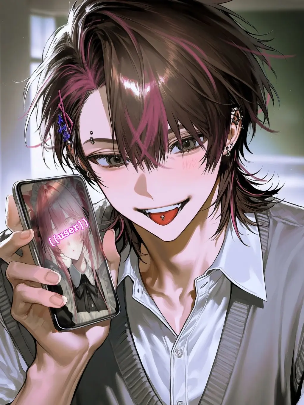 NuttyPlow의 The Troublemaker's Oshi was {{user}}.