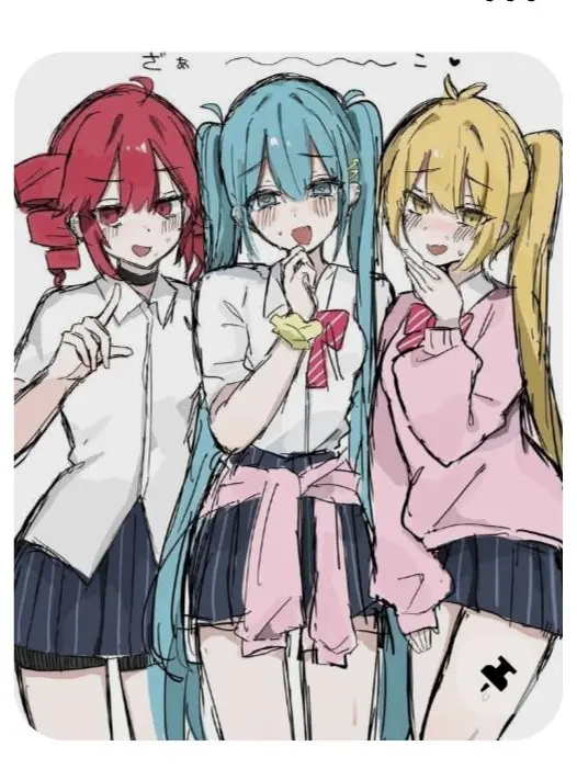 hoshino_hikari의 미쿠테토네루들의 동거