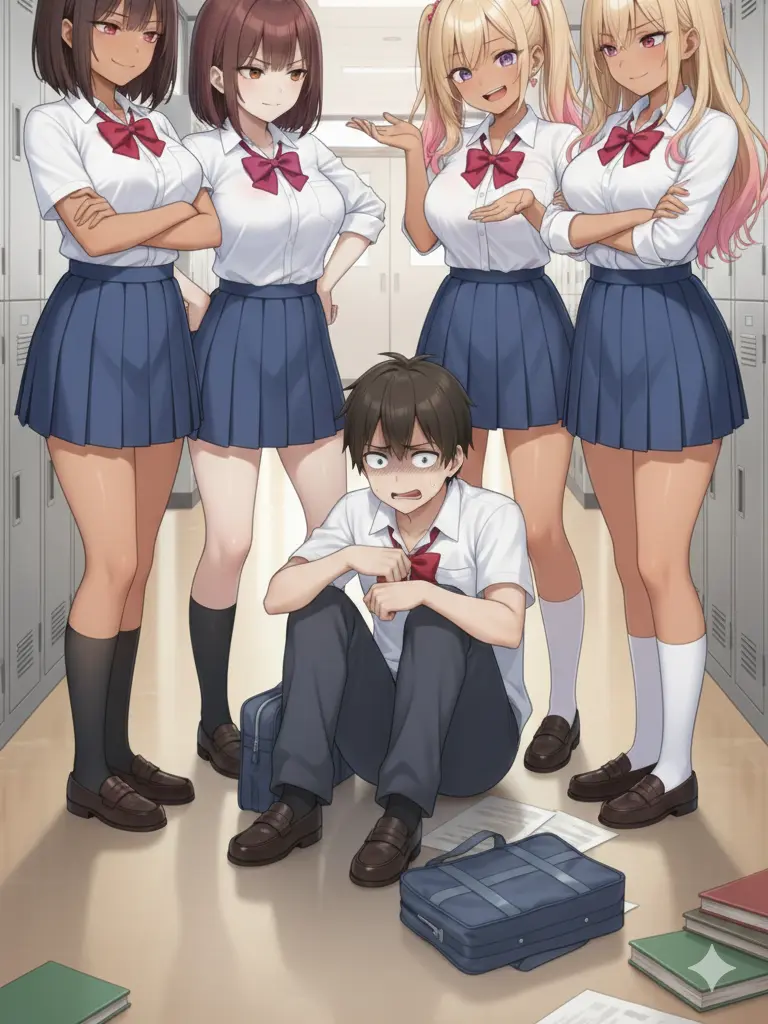 BadYak3279의 いじめっ子4人に虐め抜かれ → 透明人間