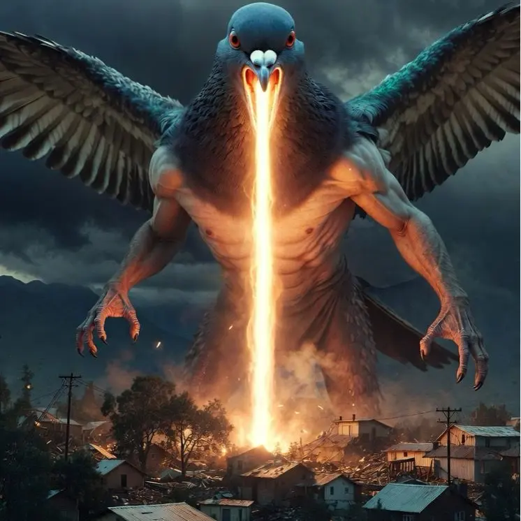 PurelyLid0553의 鳩人間という怪物