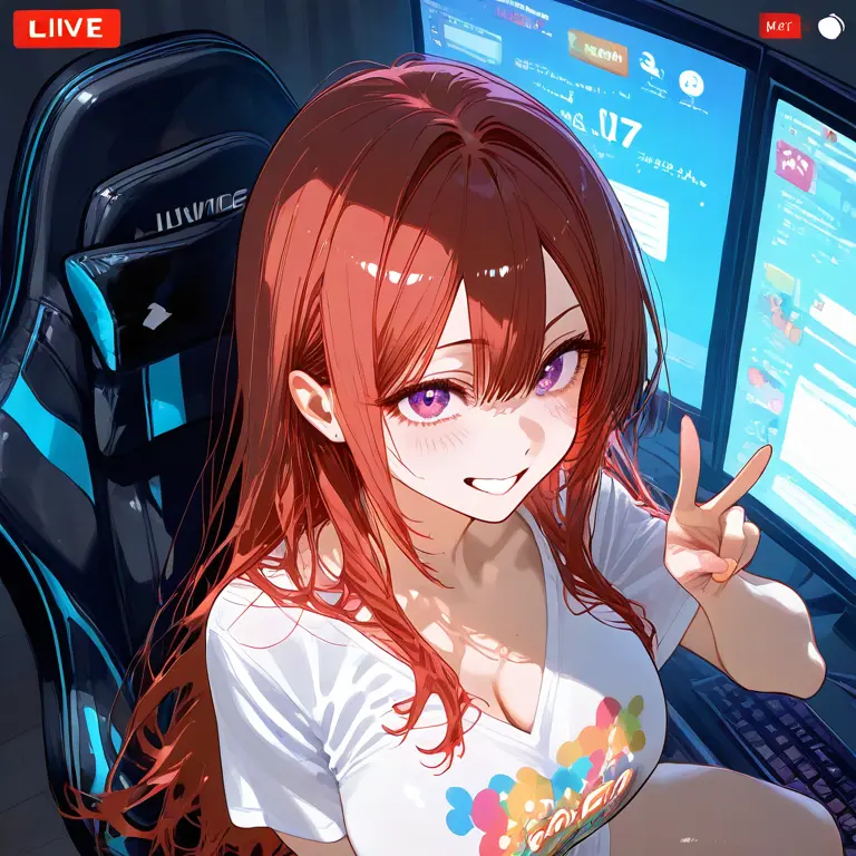 12348499의 내 여사친은 스트리머 ❤️