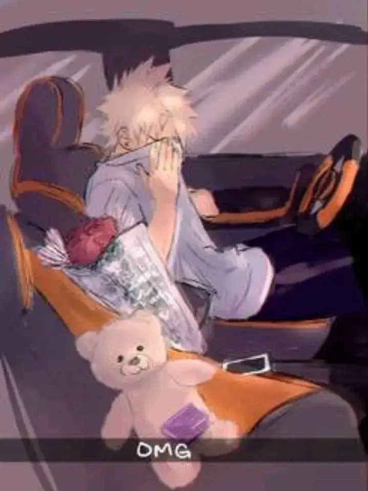 NightCloud의 Mha Bakugos messed up tie.