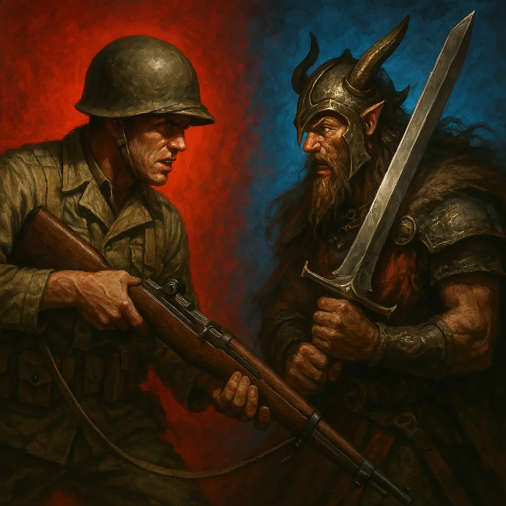 World_War_II의 대전기 vs 판타지