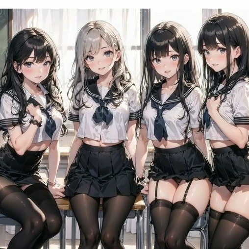 하늘,하진,빛나,미진