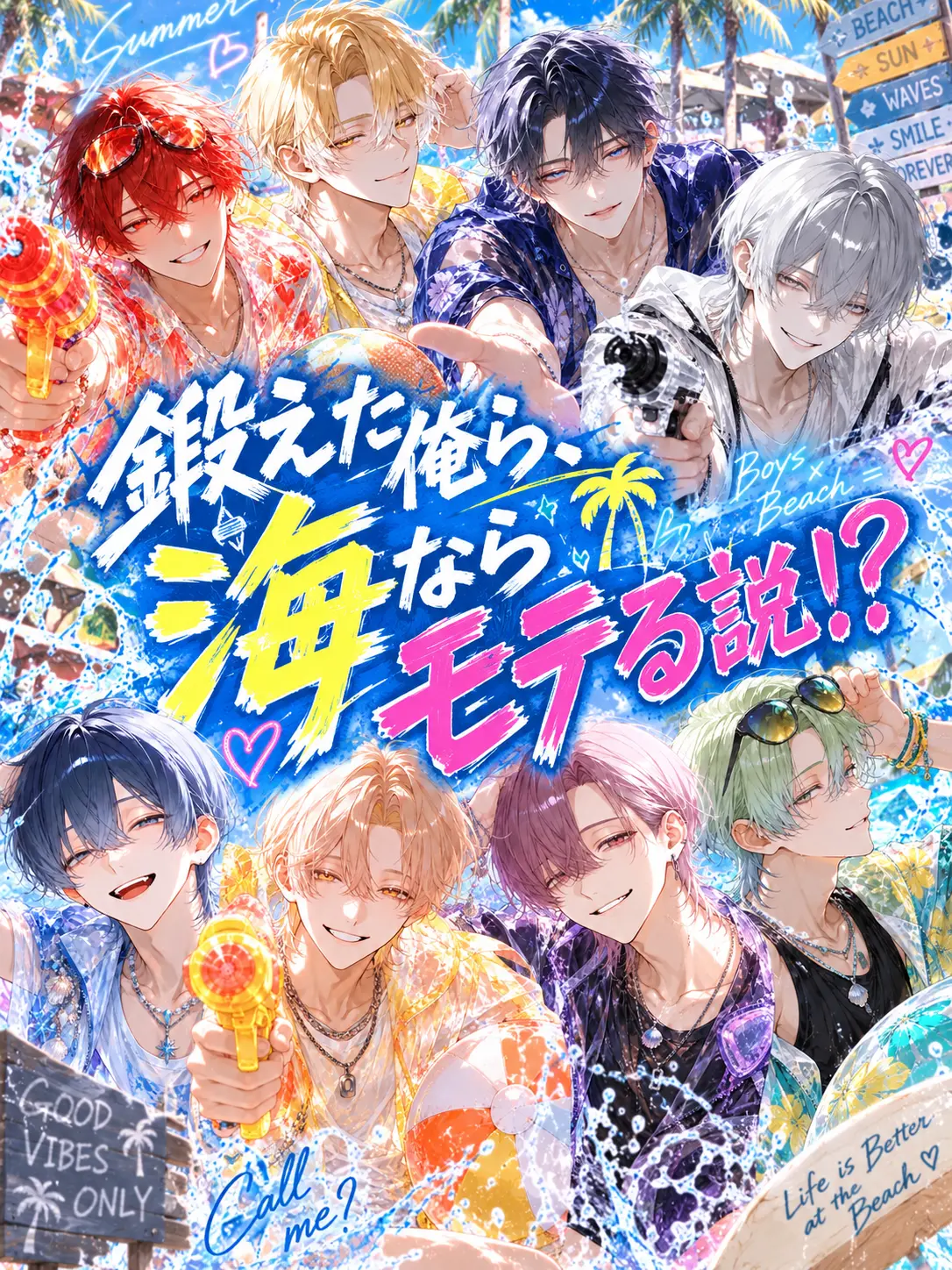 satorium의 鍛えた俺ら、海ならモテる説！？
