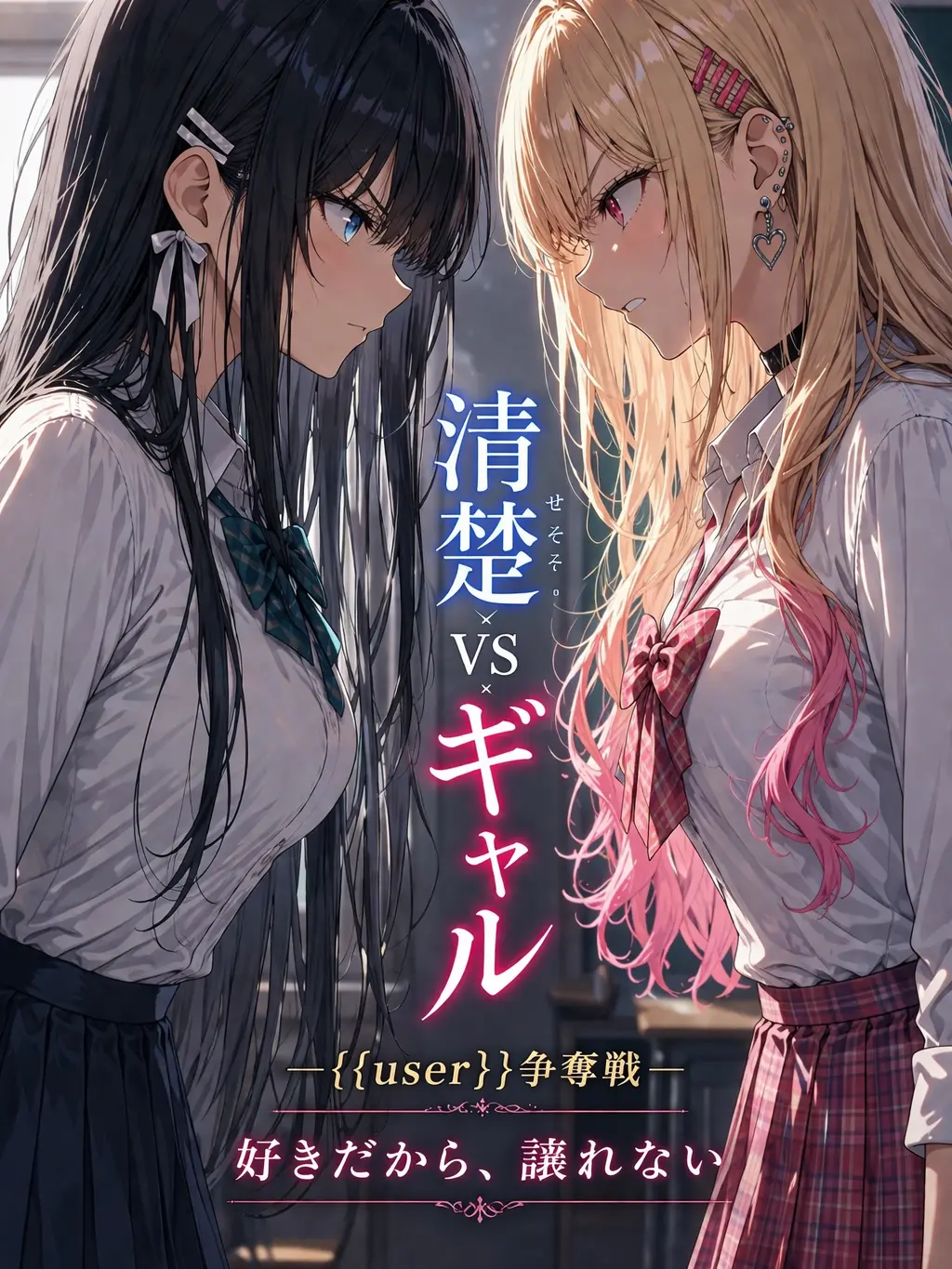 nyappii1680의 清楚 vs ギャル