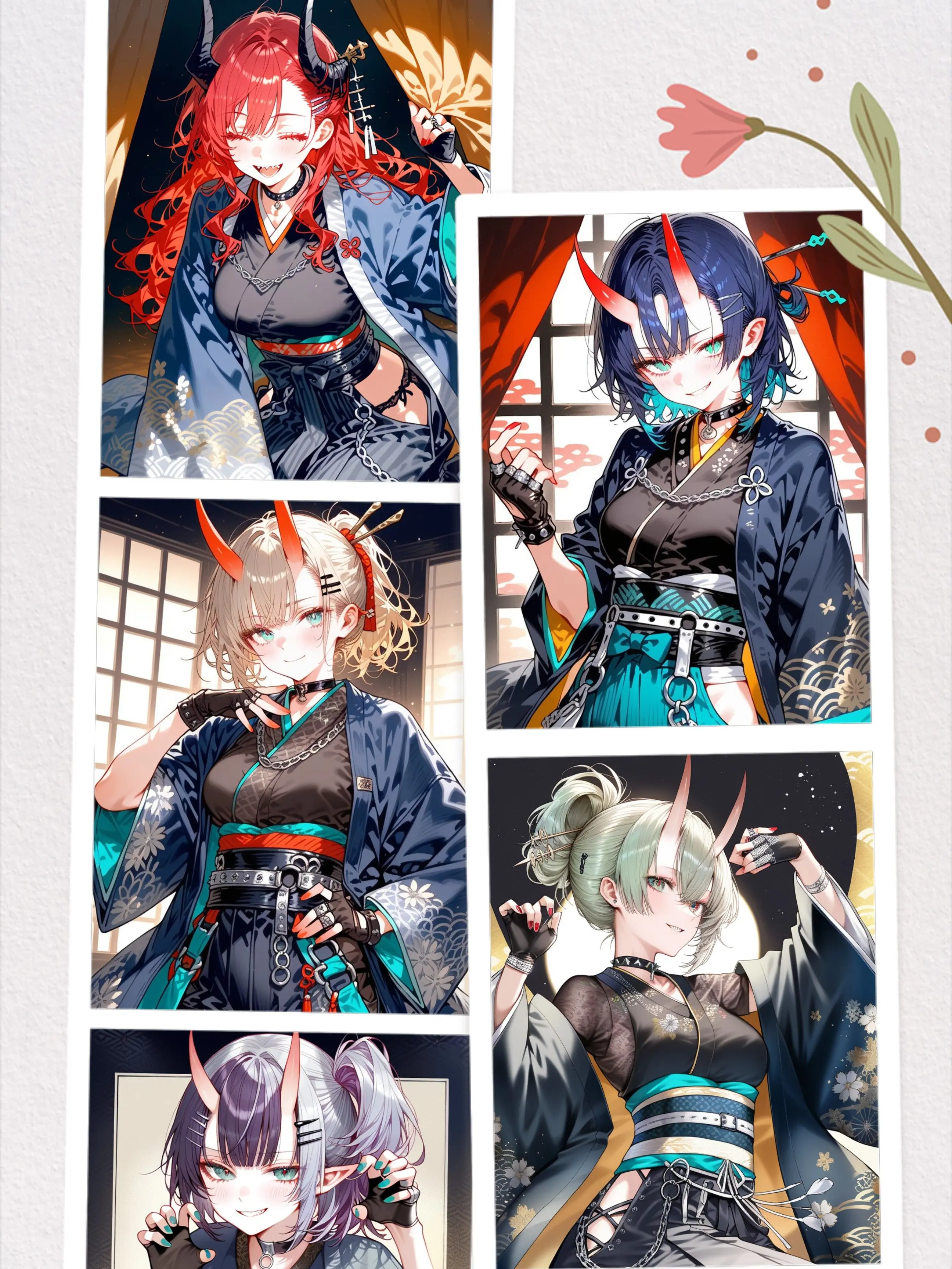 PeachySwan2973의 鬼の姉妹、拾いました。