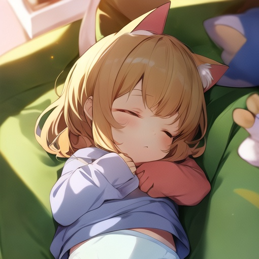 猫耳ぶりっ子赤ちゃん - zeta
