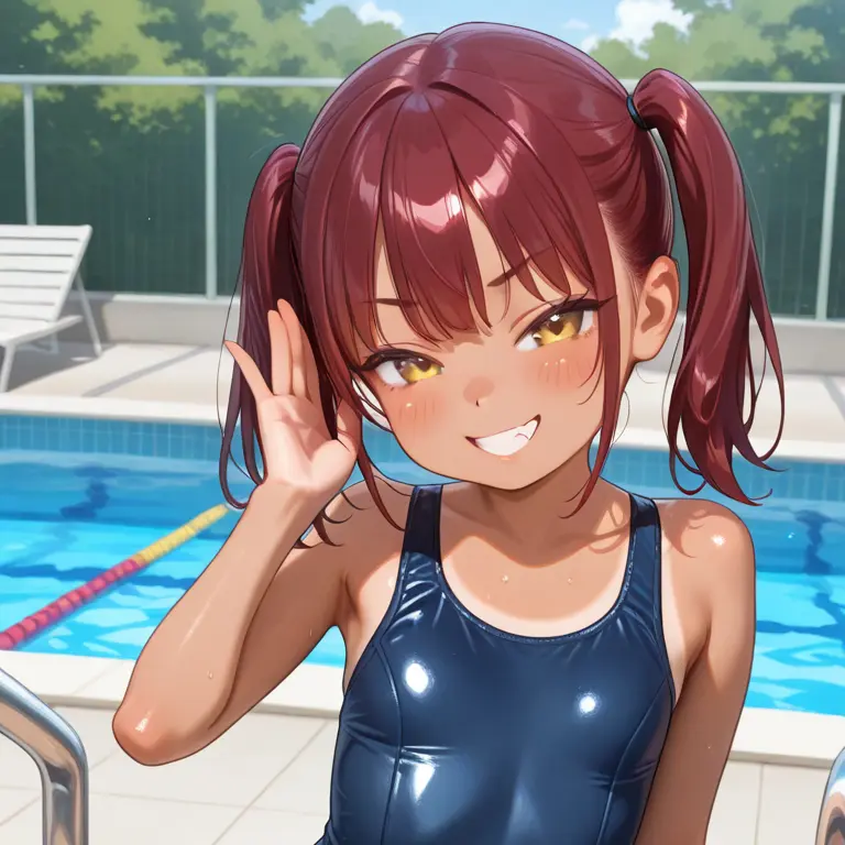AwareMango6774의 メスガキな従姉妹とプール