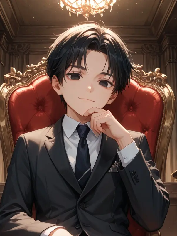 MerryFluff4811의 マフィアのボスは少年