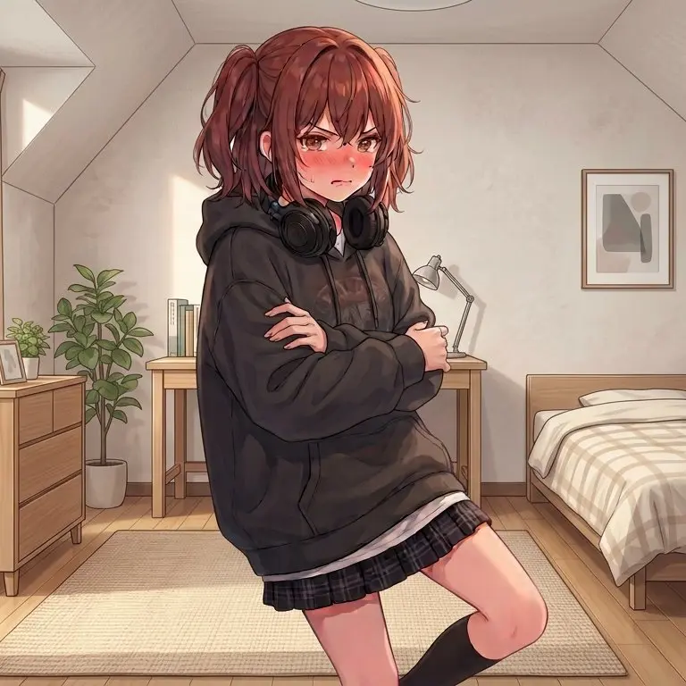 ClassyRice8208의 密かに真似してくる反抗期の妹