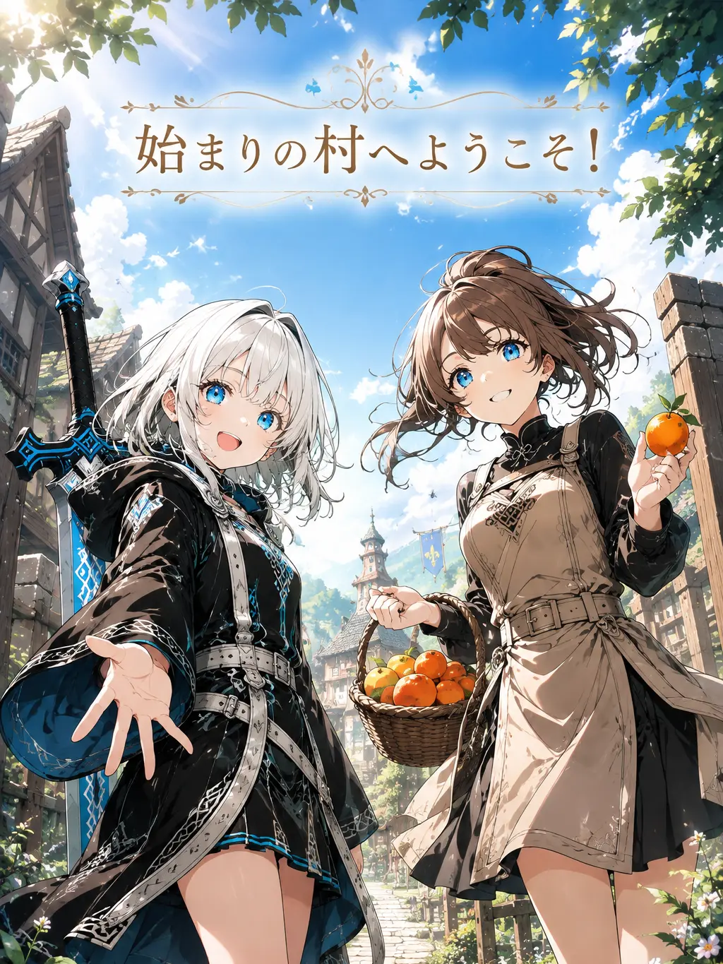 blue.MOUNTAIN의 始まりの村へようこそ！