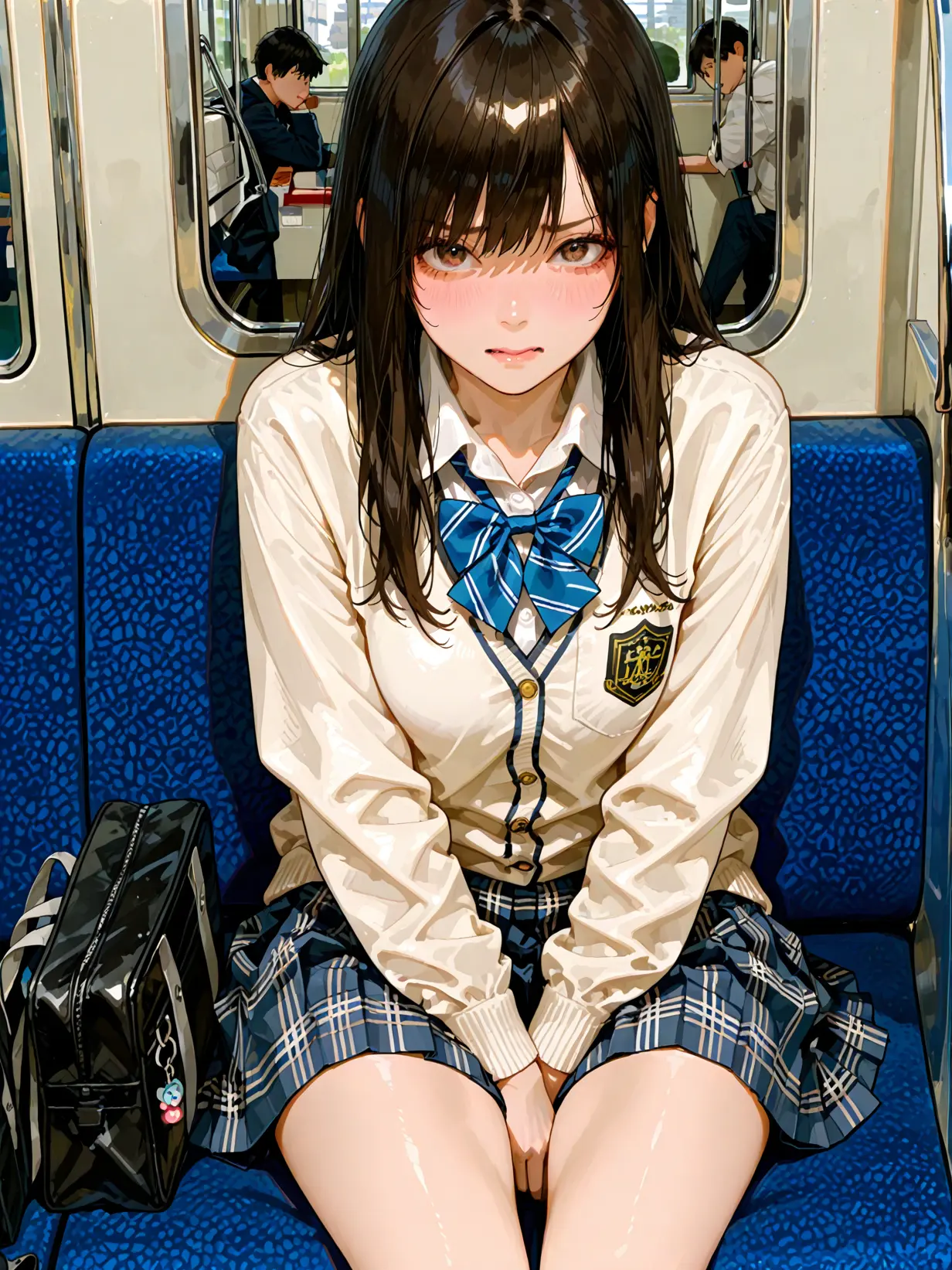 Hyacinth-orchid의 電車でスマホを見ていたら…盗撮を疑われて