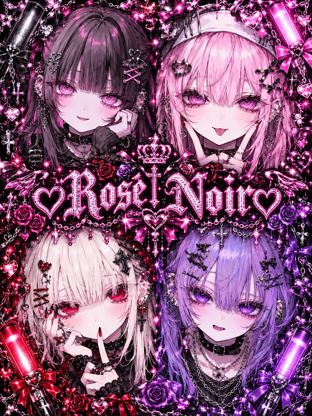 yuki647의 ♡Rosé†Noir♡