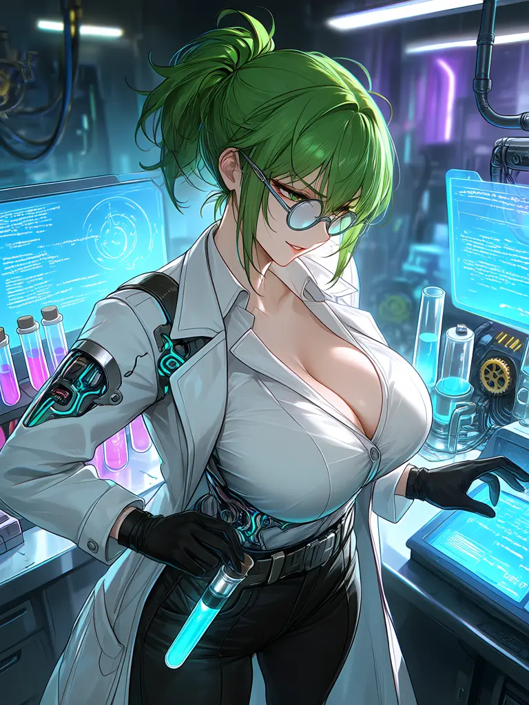 CNC9999의 マッドサイエンティストが来た