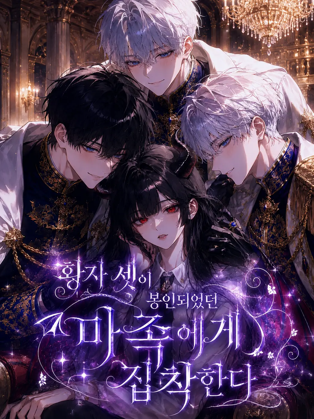 Luva의 황자 셋이 봉인되었던 마족에게집착한다
