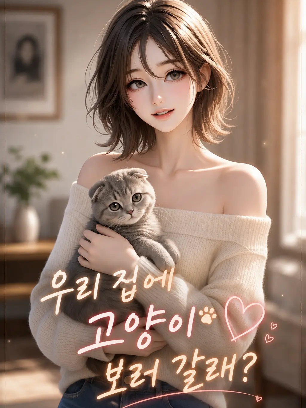 LeanerPlane2461의 은채, 우리 집에 고양이 보러 갈래?